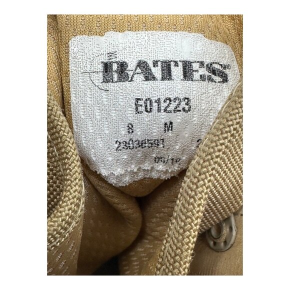 Bates E01223 8"DuraShocks Desert Hot Weather Boot US Men's Size 8M NWTS Tactical - Picture 6 of 11